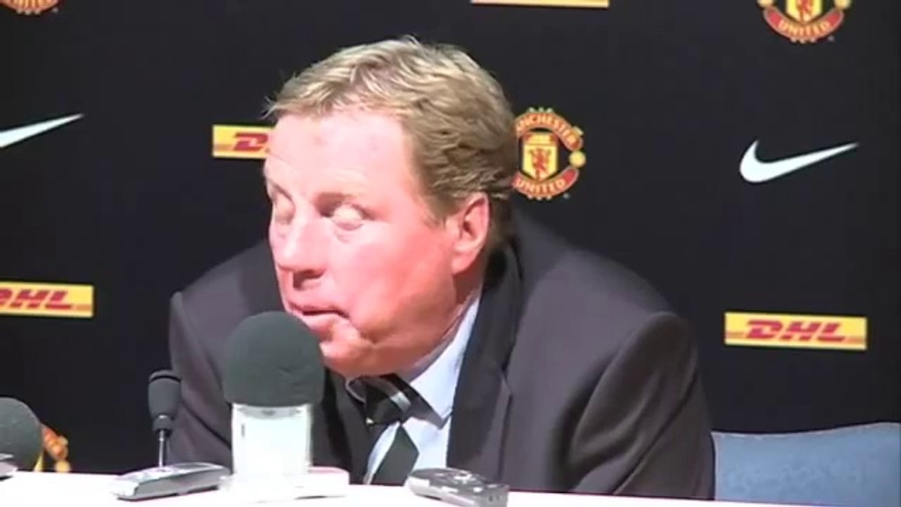 Man Utd 3-0 Tottenham | Harry Rednapp: "I was delighted for 70 minutes"  | Premier League News