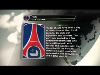Psg: incidenti durante festa a Parigi