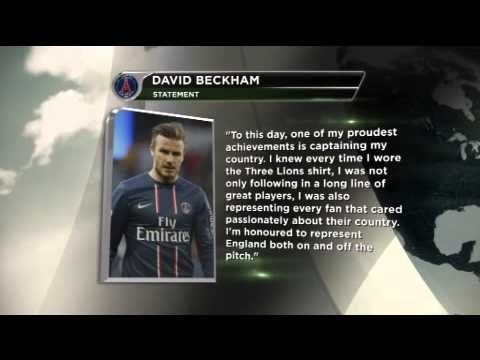 BECKHAM DA' L'ADDIO AL CALCIO