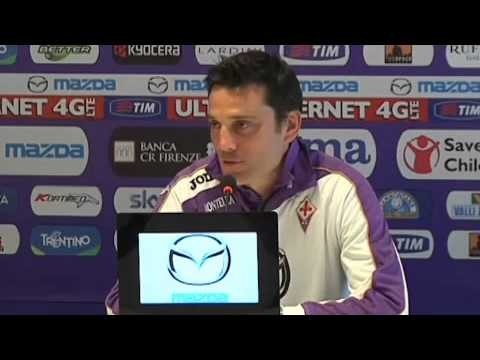 Fiorentina, Montella: 'Pensiamo al terzo posto'