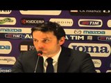 Fiorentina, Montella: 'Prova di carattere'