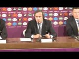 VIDEO Platini: 'Cori razzisti? Decida l'arbitro, non Balotelli'