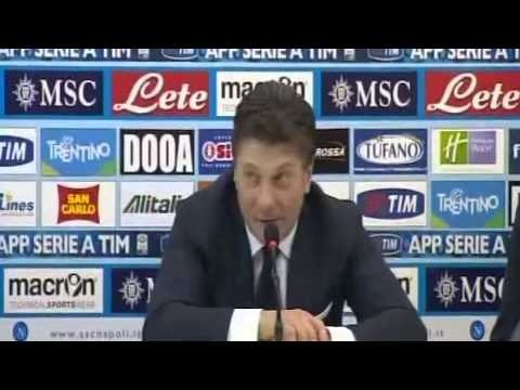 Napoli, Mazzarri: 'Meritavamo la vittoria'