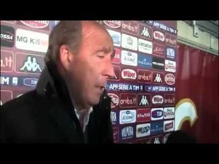 Ventura: 'Meglio questo pari della vittoria di Pescara'