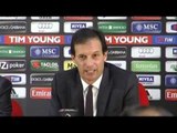 Allegri contro i suoi giocatori 'Per voi vincere o perdere è uguale: impegnatevi!'