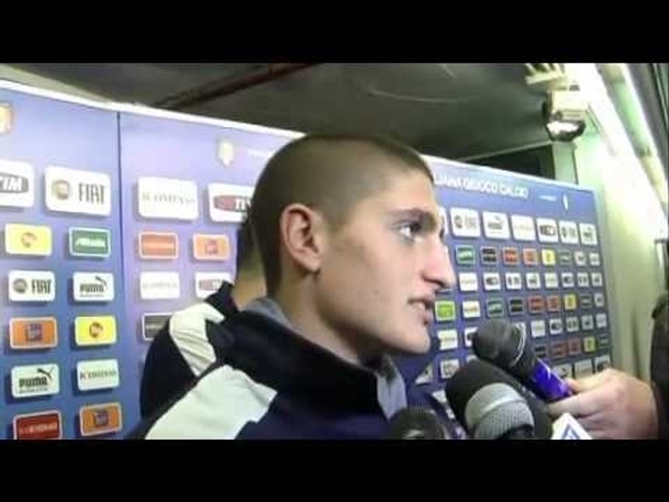 VIDEO Verratti:| 'Debutto azzurro, sogno realizzato'