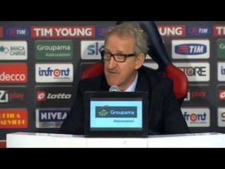 VIDEO Delneri:| 'Hanno pesato errori individuali e infortuni'