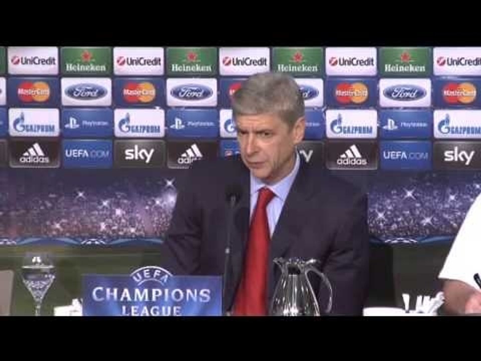 VIDEO Wenger:| 'Non si può perdere punti così'