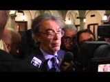 VIDEO Moratti:| 'Errori? L'importante è siano in buona fede'