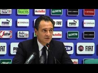 VIDEO Prandelli: |'Buffon vuole giocare'
