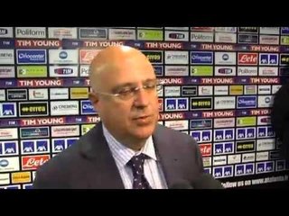 VIDEO Marino: |'Ci scusiamo con i tifosi. La Dea si salverà'