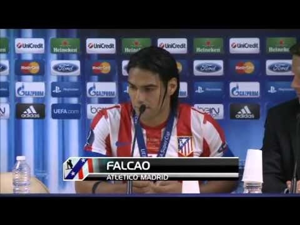 VIDEO Simeone si coccola il Tigre Falcao
