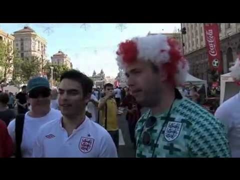 VIDEO Inghilterra-Italia: i tifosi invadono Kiev!