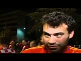 VIDEO Euro 2012, le reazioni dei tifosi croati e spagnoli