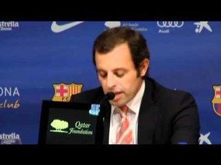 VIDEO Barcellona: Rosell saluta Guardiola e annuncia Vilanova