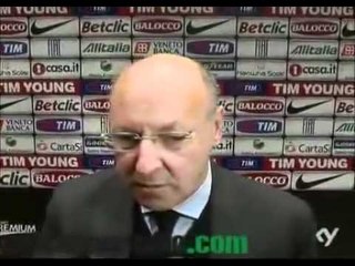 VIDEO Marotta: 'Rigore per noi, più rispetto'