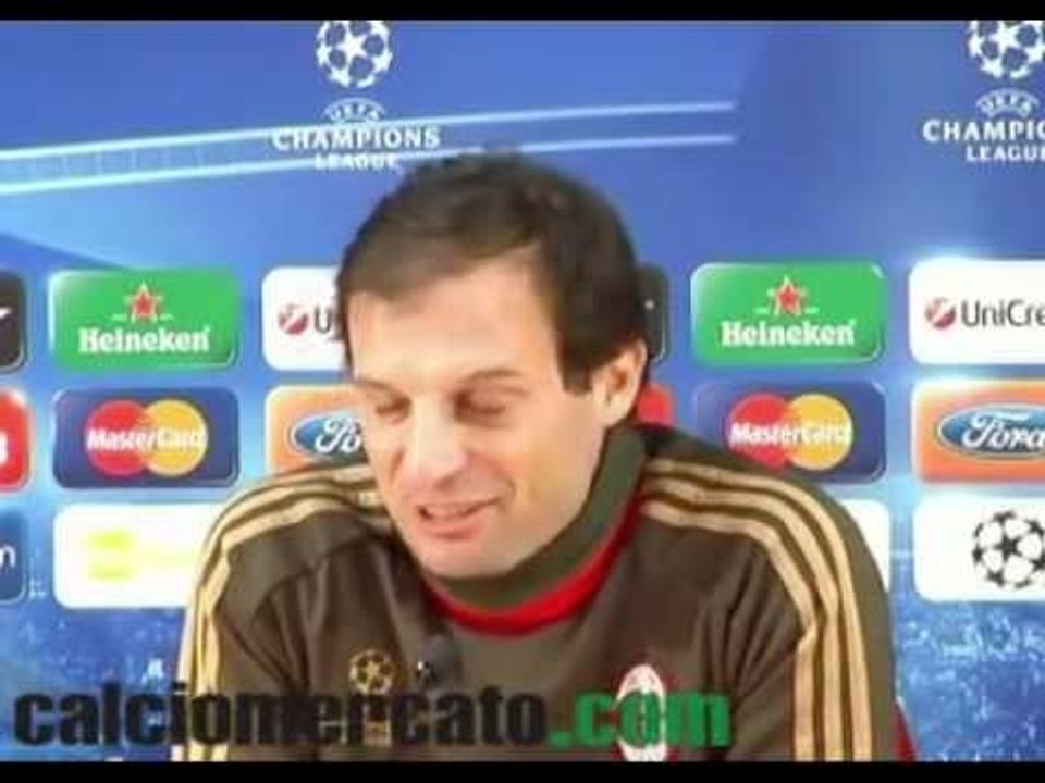 VIDEO Allegri: 'El Shaarawy? E' un titolare del Milan. Pato e Boateng dalla panca'