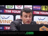 VIDEO Roma, Luis Enrique: 'Totti? Parlano i numeri'