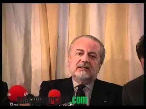 VIDEO De Laurentiis: 'Hamsik rinnova, ho chiamato Fabio Cannavaro'