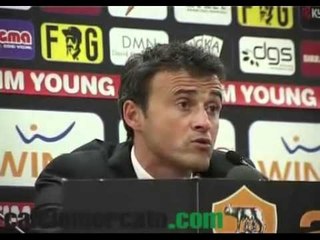 Luis Enrique: 'Impossibile battere questo Milan'. VIDEO