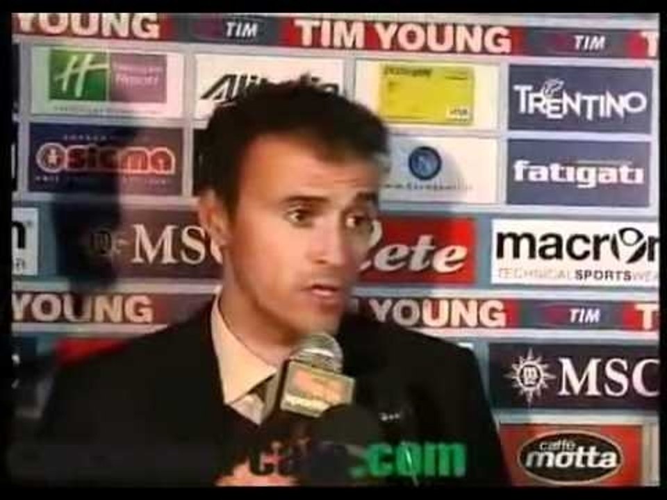 Luis Enrique: 'Partita pazza, mi piace Roma'. VIDEO