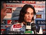 Napoli, Cavani:| 'Che gioia per il pubblico'