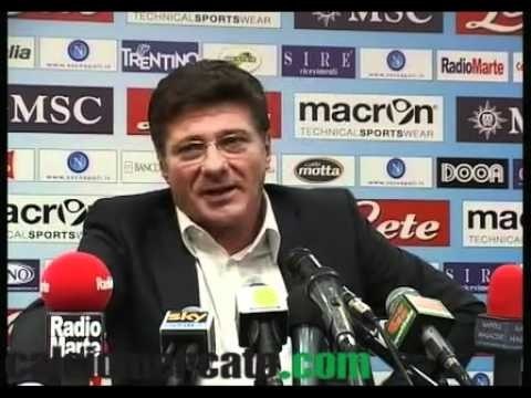 VIDEO Napoli, Mazzarri: 'Cagliari meglio di noi'