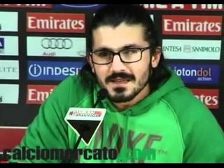 VIDEO Gattuso: 'Vedo doppio ma non mollo'