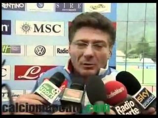 Napoli, Mazzarri: 'Bravi i nuovi acquisti'. VIDEO