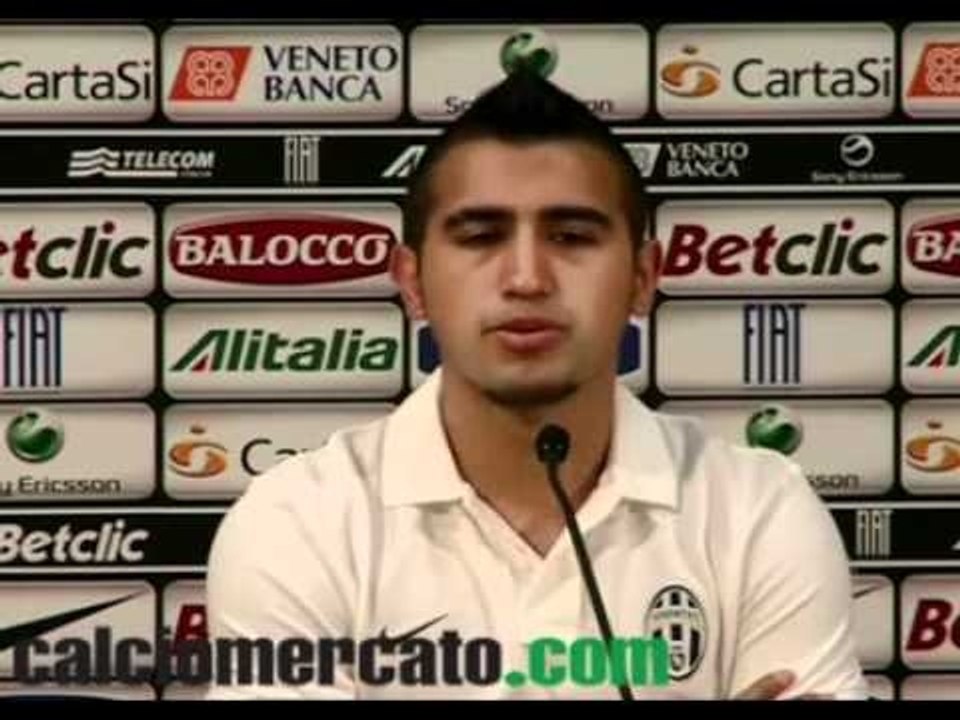 Ecco Vidal 'Juve, sono il tuo guerriero'