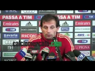 Allegri: 'Kakà o Ganso? Non scelgo. Presi Mexes e Taiwo'. VIDEO