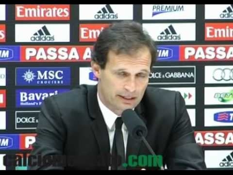 Video Milan, Allegri: 'Otto punti sull'Inter sono tanti'. VIDEO