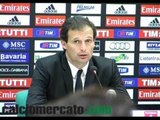 Milan, Allegri: 'Non è ancora scudetto'