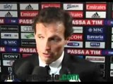 VIDEO Milan, Allegri: 'Dovremmo vincere lo scudetto'
