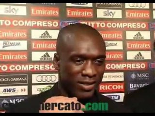 VIDEO Milan, Seedorf: 'Coi tifosi c'è affetto'