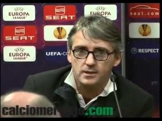 Man City, Mancini: 'Chiarirò con Tevez' VIDEO