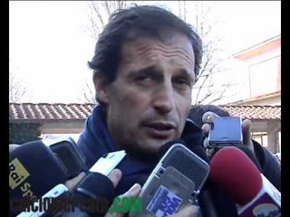 Allegri VIDEO: 'Milan-Samp non è Garrone contro Cassano'
