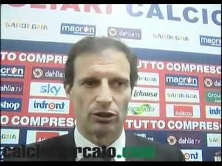 Allegri VIDEO:| 'Cassano fuori forma? Normale'
