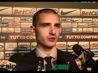 Juve, Bonucci: 'Due punti persi' VIDEO