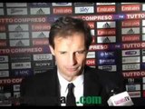 Allegri: 'Ronaldinho ha tanto da dare. Kakà? Sono contento dei miei giocatori'