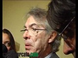 Moratti: 'Milito fuori dal Pallone d'Oro? Incredibile'. E poi su Messi e Krasic...