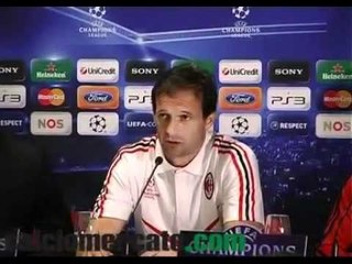 Allegri 'Senza Dinho cambio modulo'. Seedorf: vinceremo la Champions.