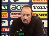 Inter, Benitez: 'Arbitri? A Roma per giocare a calcio'.