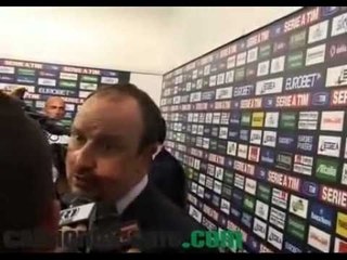 Inter, Benitez: 'Milito? Segnerà la prossima partita'