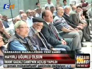 Konya/Ereğli İmam-i Gazali Açılış Konuşması