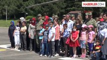Lösemili Çocuklar İlk Kez Helikoptere Bindi