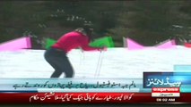 Women's ski day in Malam Jabba on the Snow Festival by sherin zada