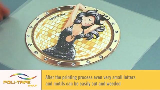 POLI-FLEX PRINTABLE 4010 BLOCKOUT : Poli-Tape 4010 Block-Out