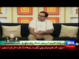Azizi funny comments on PM Nawaz Sharif's English Speech in Sahiwal