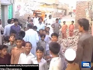Dunya News-Two killed, over 70 injured in Nawabshah earthquake